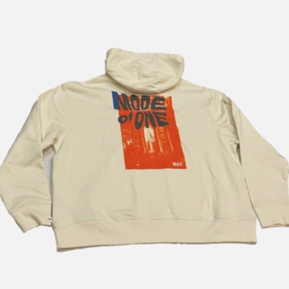 Mode of One MO1 Graphic Print Hoodie w/Kangaroo Pocket Men's Sweatshirt Size XL - Picture 6 of 6